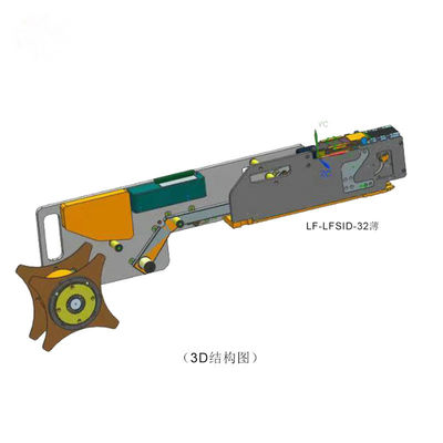 কেনা সিমেন্স ডি সিরিজ মেশিন 32 মিমি প্রস্থের জন্য স্বয়ংক্রিয় স্পষ্টতা লেবেল ফিডার অনলাইনে উৎপাদন