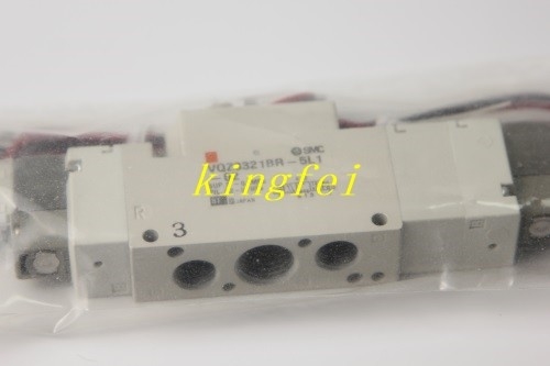 FUJI H63467 VQZ3321BR-5L1-02 NXT সোলিনয়েড ভালভ দ্বৈত তারের পাঁচটি উপায় সোলিনয়েড ভালভ