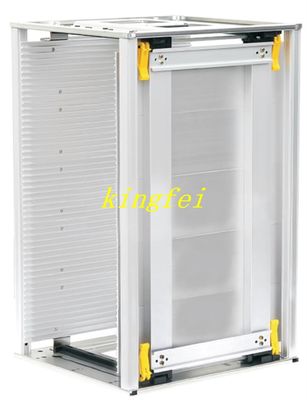 কেনা সম্পূর্ণ ধাতব পিসিবি ম্যাগাজিন পিসিবি র্যাক স্ক্রু সামঞ্জস্য করুন এসএমটি লাইন লোডার আনলোডার অনলাইনে উৎপাদন