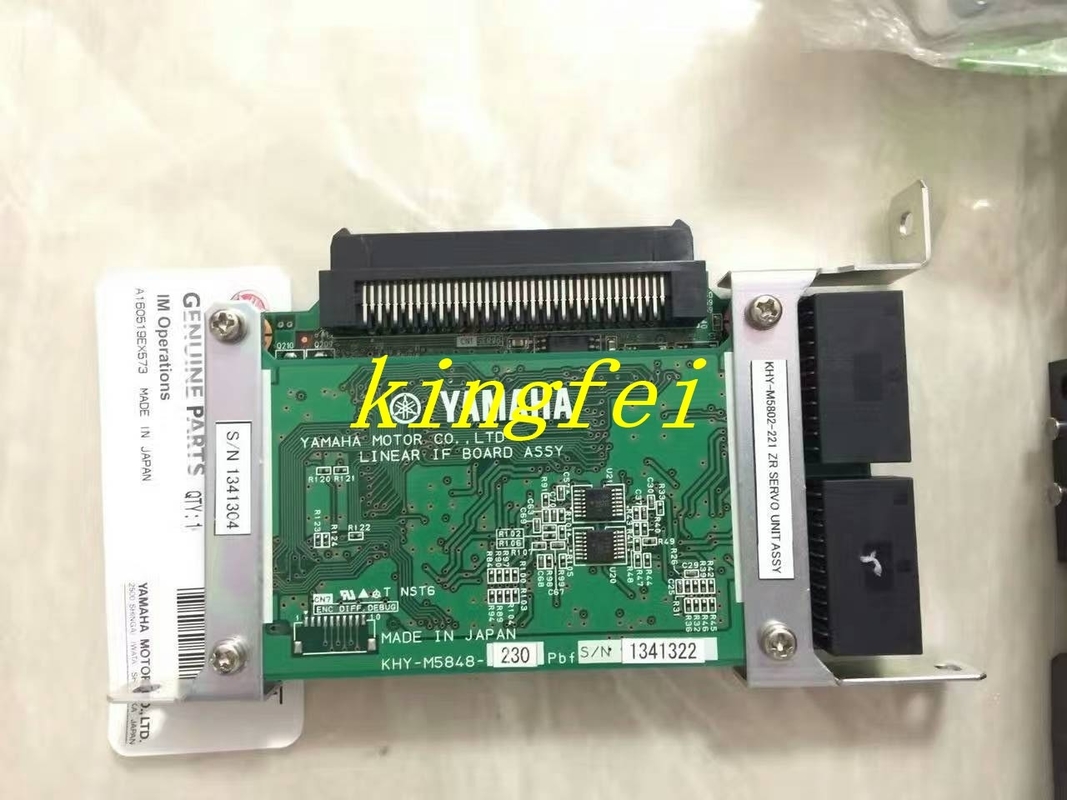 YAMAHA KHY-M5802-221 ZR সার্ভো ইউনিট Assy KHY-M5848-230 লিনিয়ার আইএফ বোর্ড Assy YAMAHA মেশিন আনুষাঙ্গিক